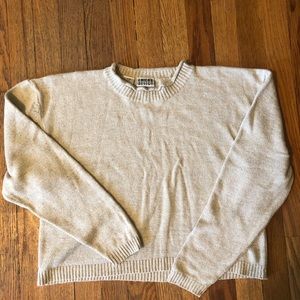 Chico’s Linen Boxy Sweater